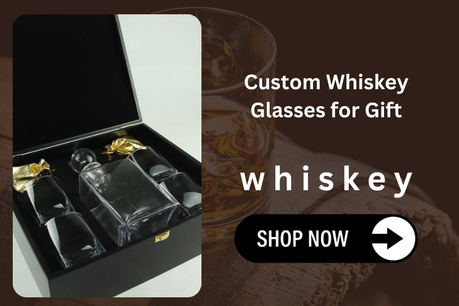 Custom Whiskey Glasses for Gift