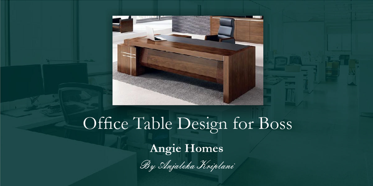 Office Table Design for Boss