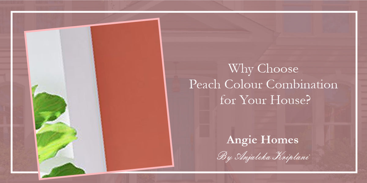 Why Choose Peach Colour Combination for Your House?