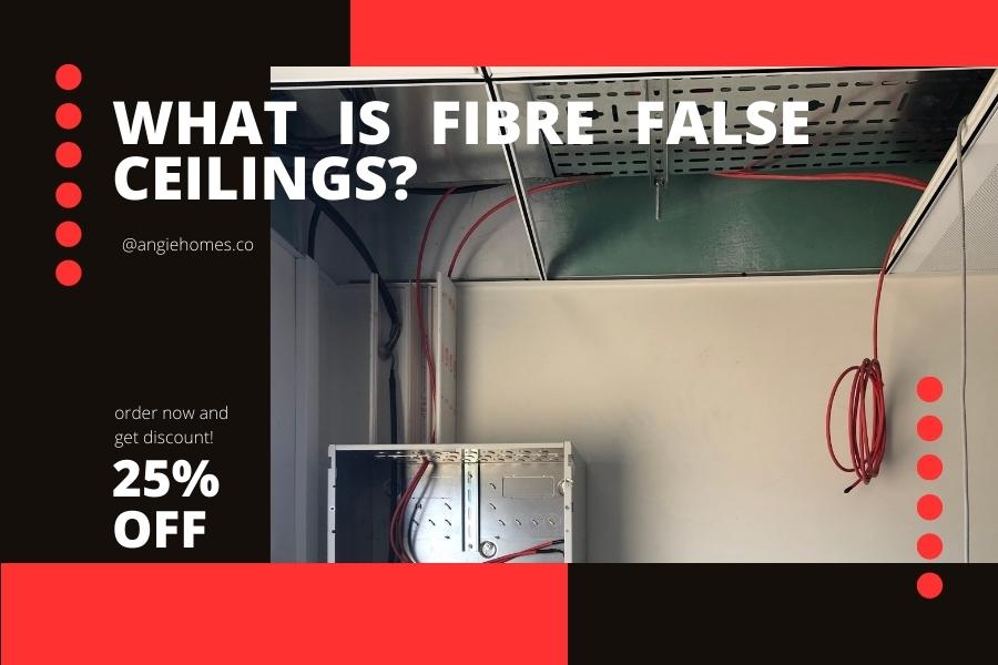 What is Fibre False Ceilings