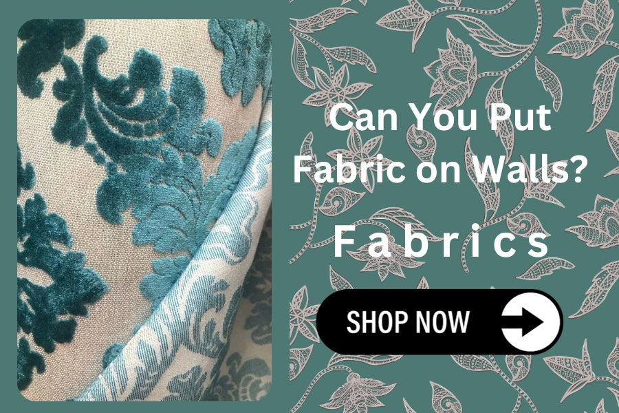 Can You Put Fabric on Walls