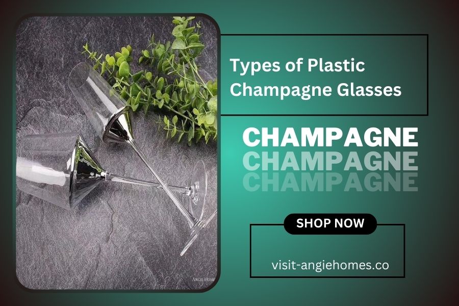 Types of Plastic Champagne Glasses