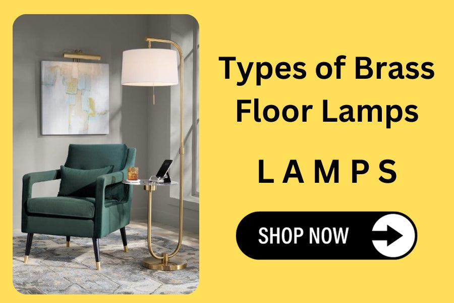 Types of Brass Floor Lamps