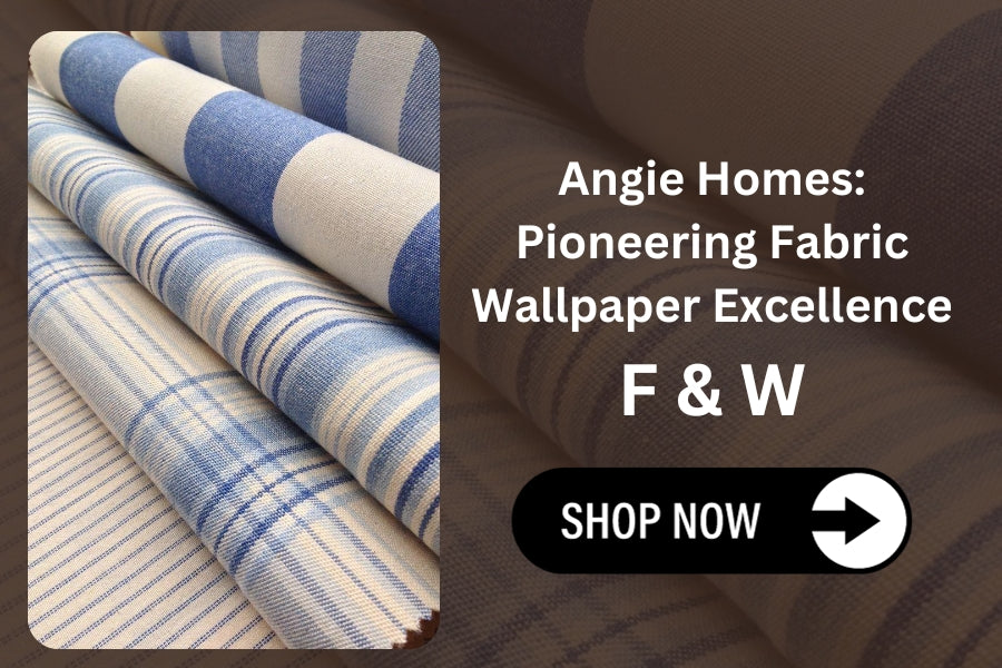Angie Homes: Pioneering Fabric Wallpaper Excellence
