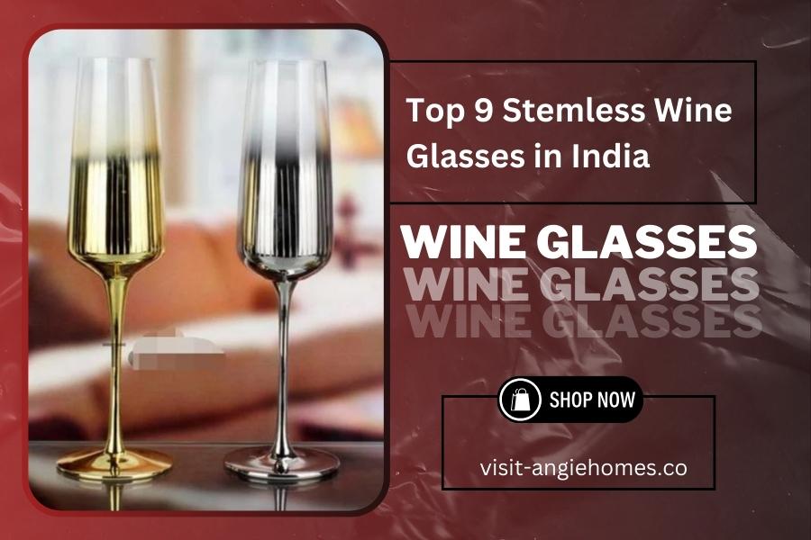 Top 9 Stemless Wine Glasses in India