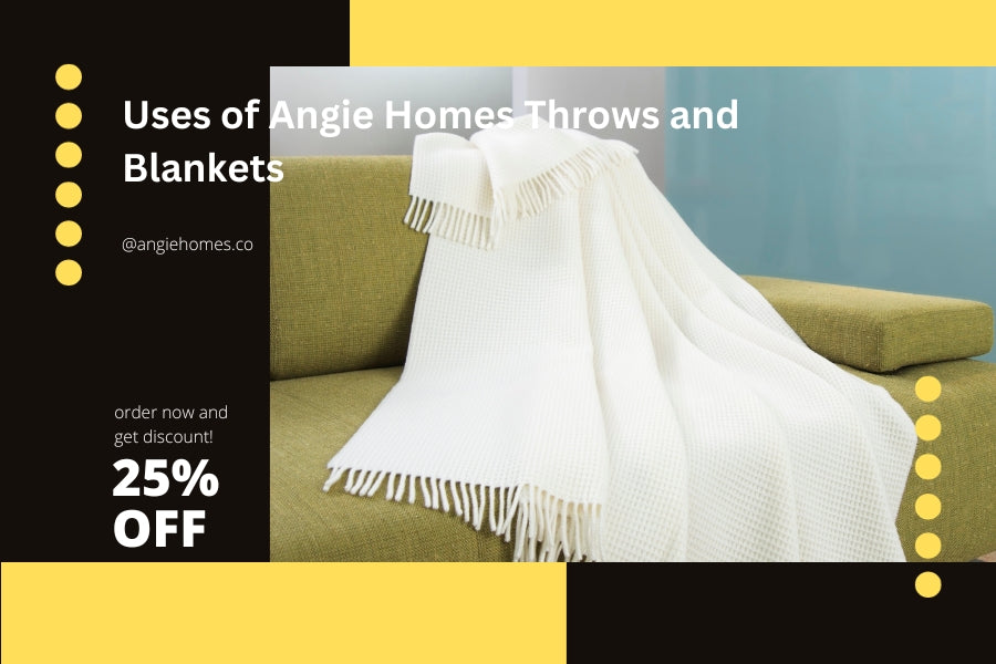 Uses of Angie Homes Throws and Blankets