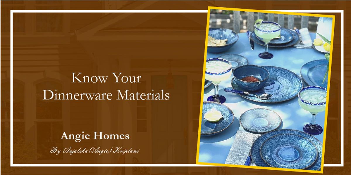 Know Your Dinnerware Materials