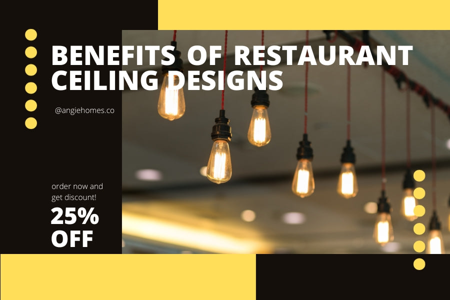 Benefits of Restaurant Ceiling Designs