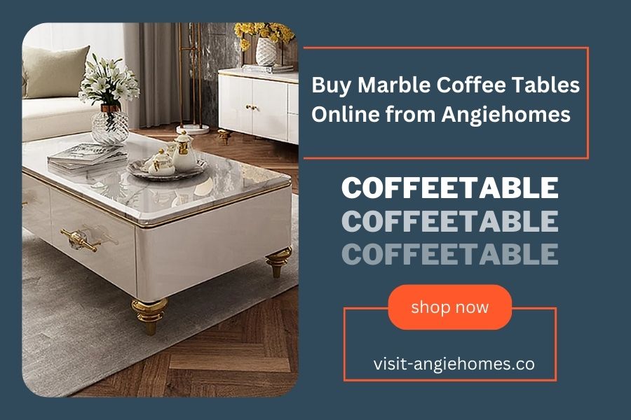 Buy Marble Coffee Tables Online from Angiehomes