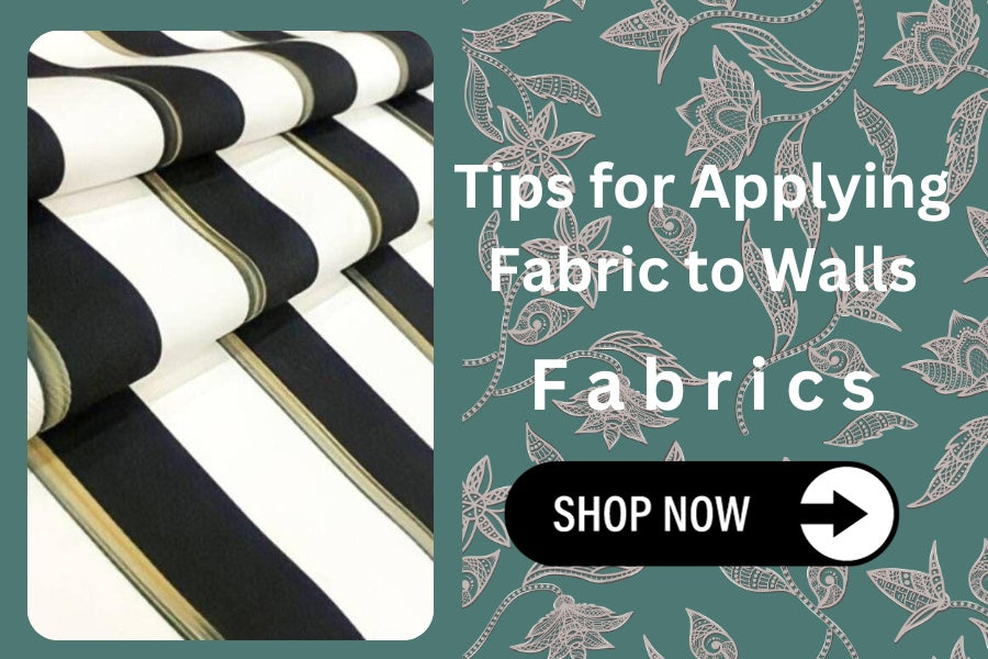 Tips for Applying Fabric to Walls