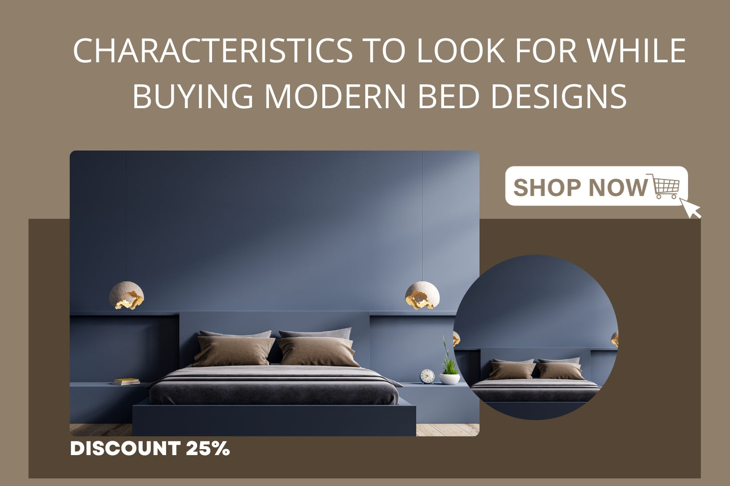 Characteristics to Look for While Buying Modern Bed Designs