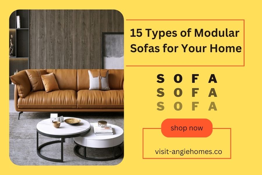 15 Types of Modular Sofas for Your Home