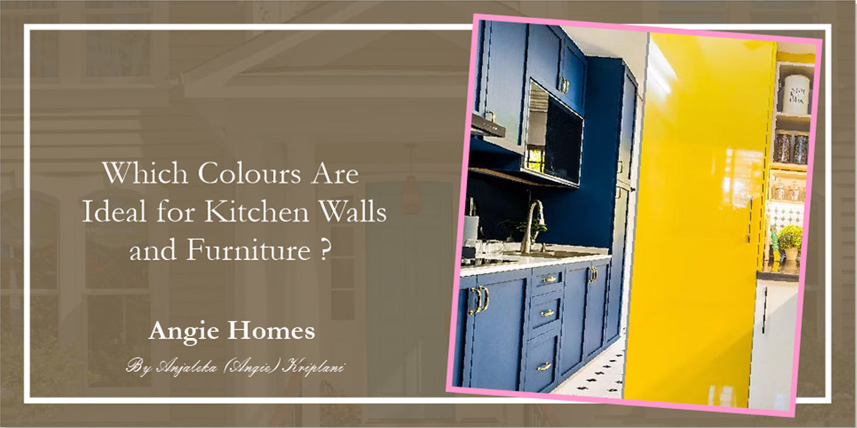 Which Colours Are Ideal for Kitchen Walls and Furniture?