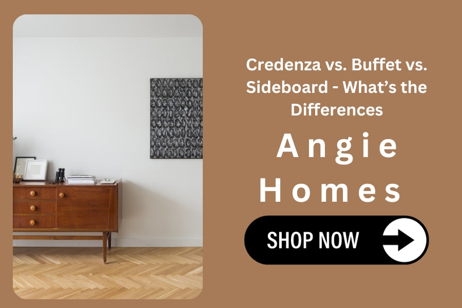Credenza vs. Buffet vs. Sideboard - What’s the Differences