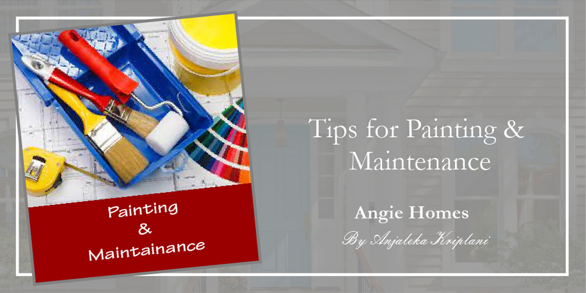 Tips for Painting and Maintenance