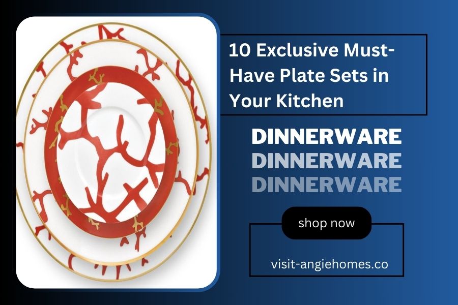 10 Exclusive Must-Have Plate Sets in Your Kitchen