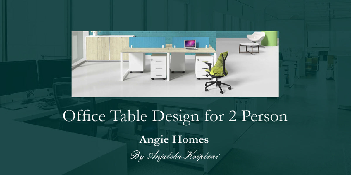 Office Table Design for 2 Person