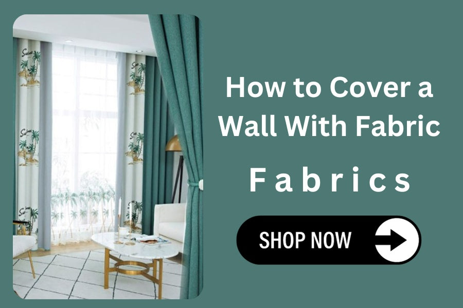 How to Cover a Wall With Fabric