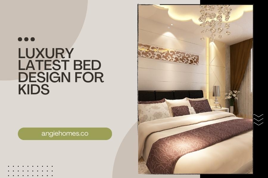 Luxury Latest Bed Design for Kids