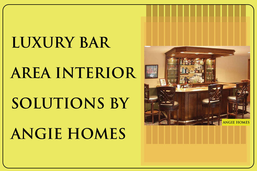 Luxury Bar Area Interior Solutions by Angie Homes
