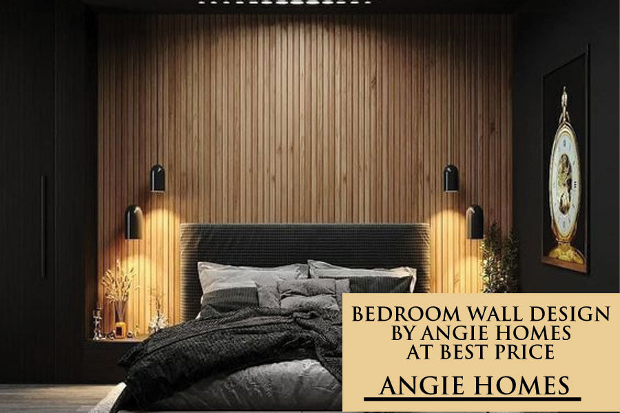 Bedroom Wall Design By Angie Homes at Best Price
