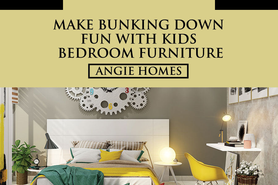 Make Bunking Down Fun with Kids Bedroom Furniture