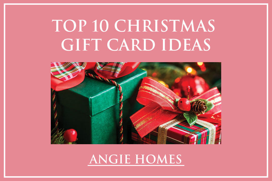 Top 10 Christmas Gift Card Ideas