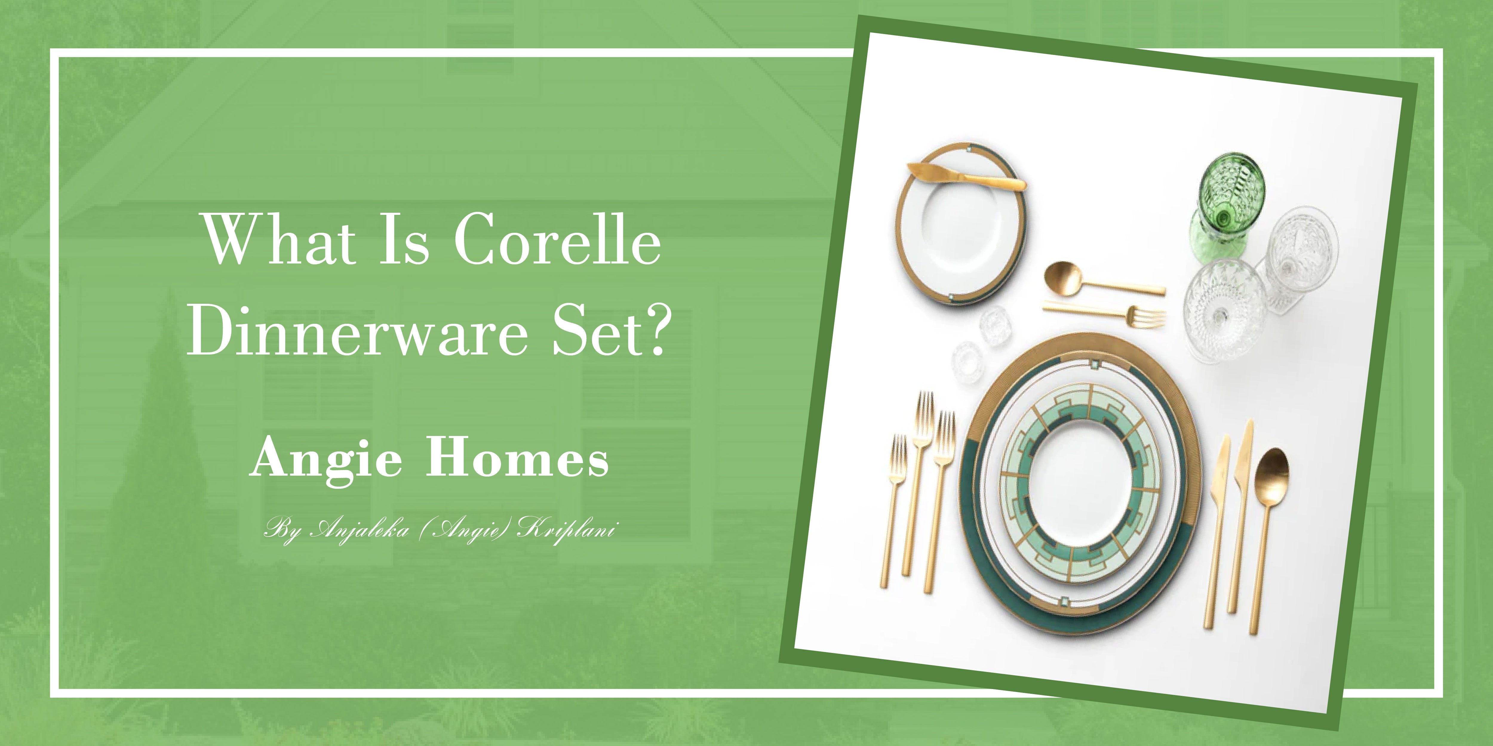 What Is Corelle Dinnerware Set?