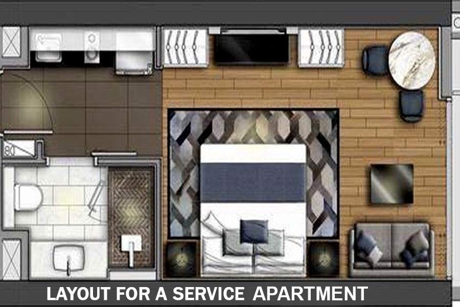 Service Apartment Layout