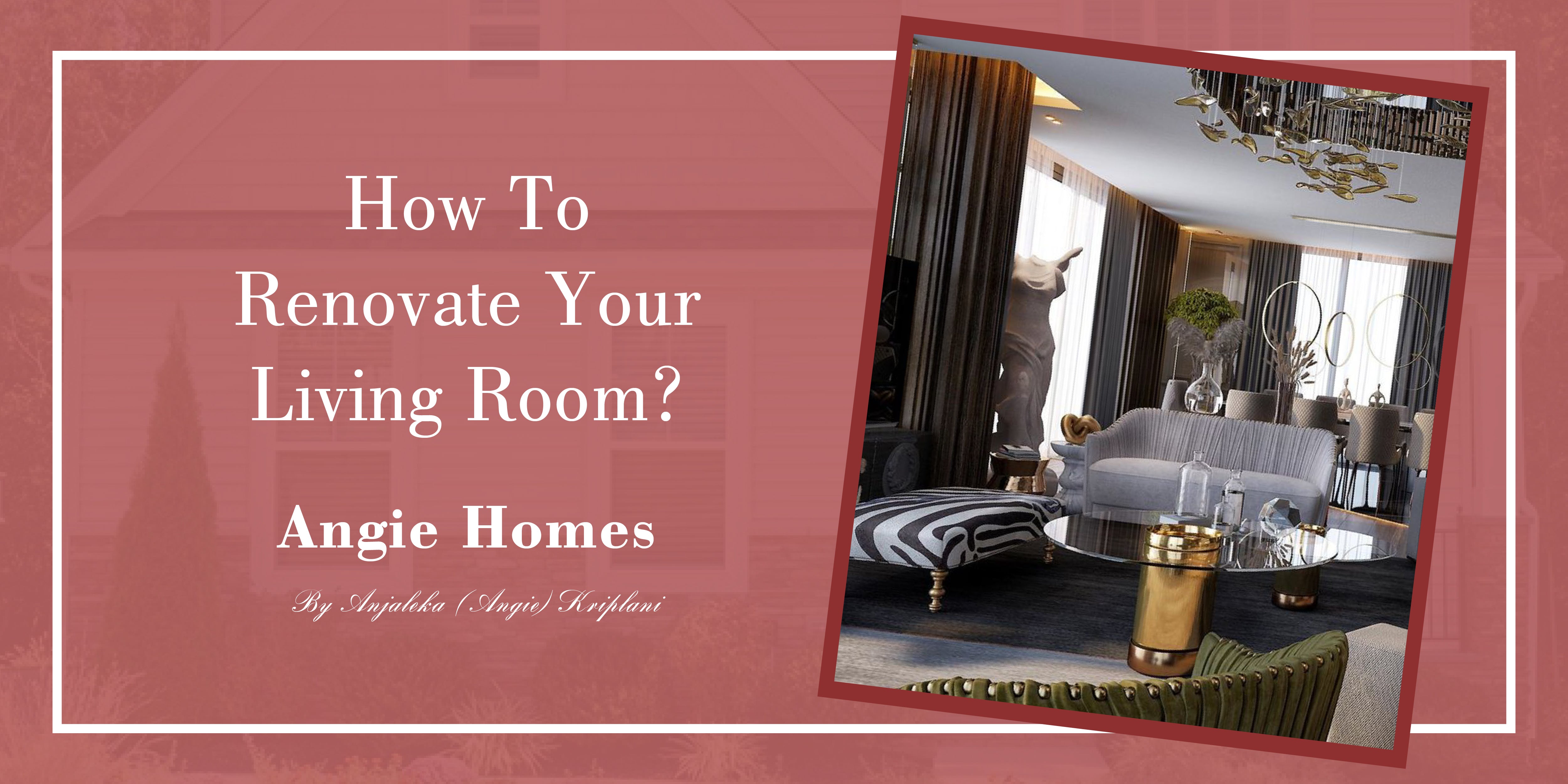 How To Renovate Your Living Room?