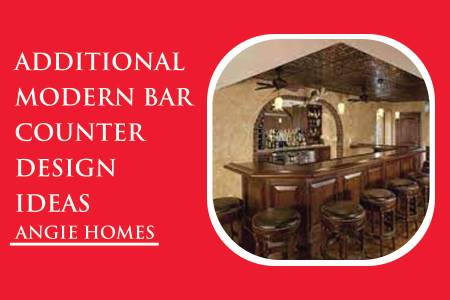 Additional Modern Bar Counter Design Ideas