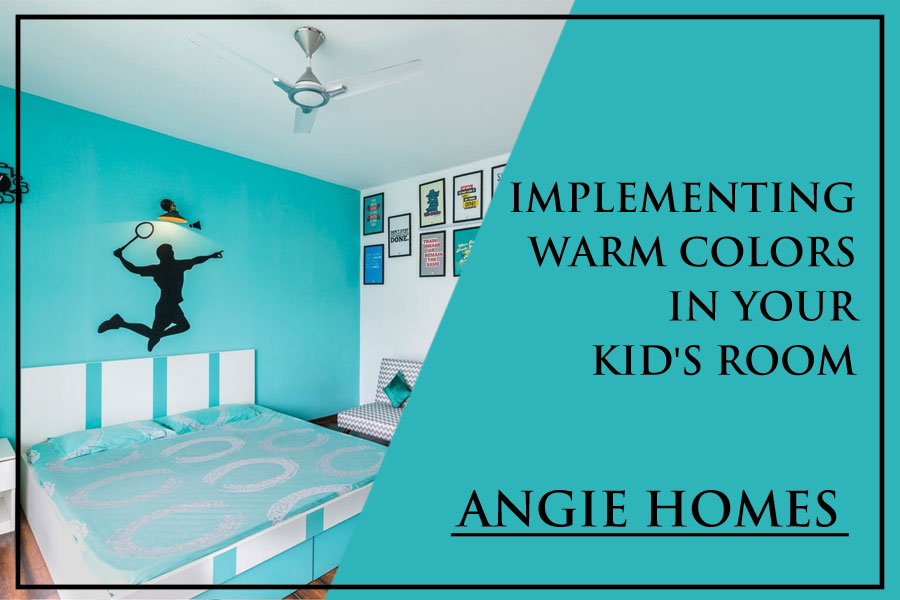 Implementing Warm Colors in Your Kid's Room