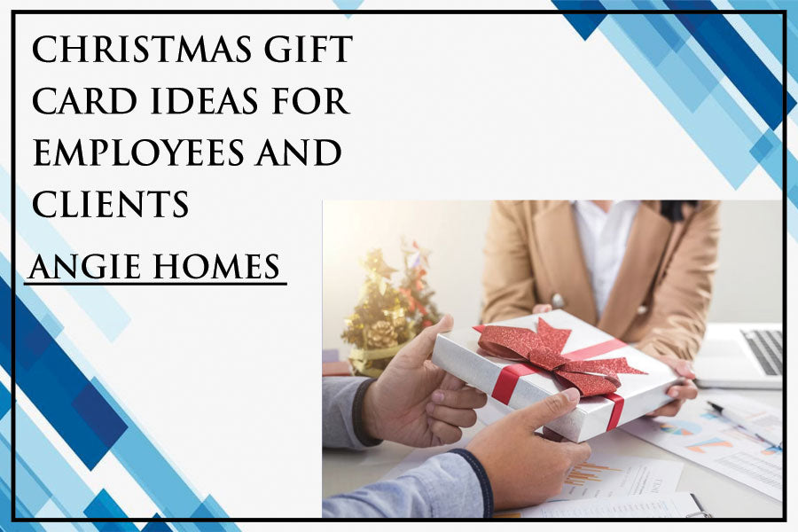 Christmas Gift Card Ideas for Employees and Clients