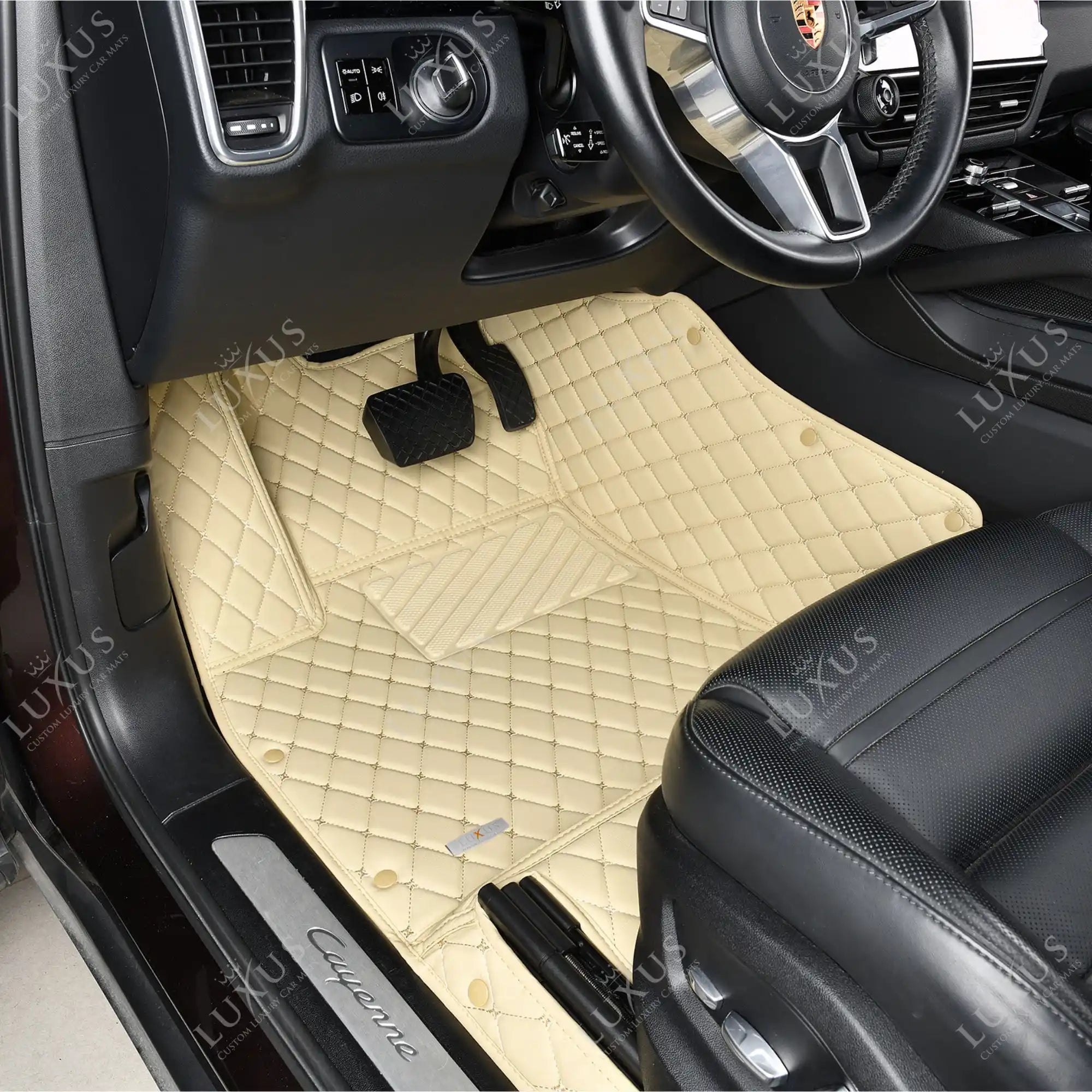 8D Car Floor Mats In Brown For All Cars Pegasus Premium Luxury