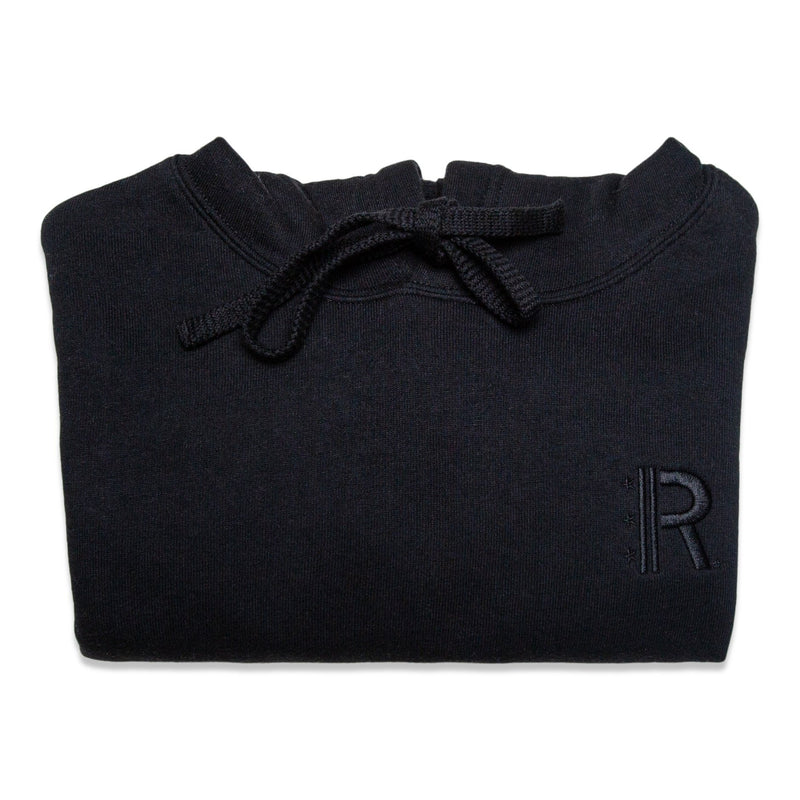 Rapteez® OG Logo Cropped Hoodie | Black