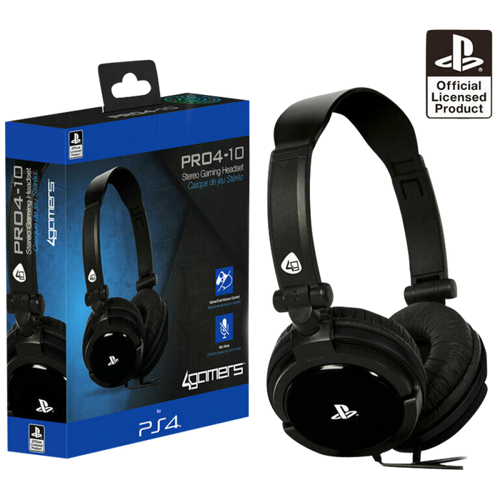 4gamers officially licensed ps4 headset