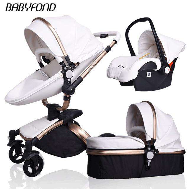 stroller with bassinet and car seat