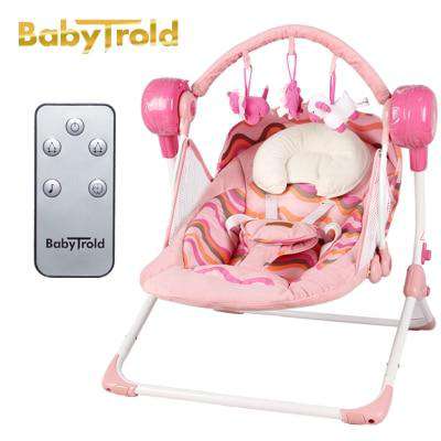 pink infant swing