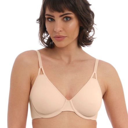 Buy Wacoal Halo Lace Non-Padded Wired 3/4Th Cup Lace Everyday Comfort Bra -  Beige (32C) Online
