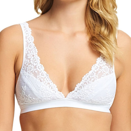 Soma Wacoal Embrace Lace Soft Cup Bra, Delicious White, size 38