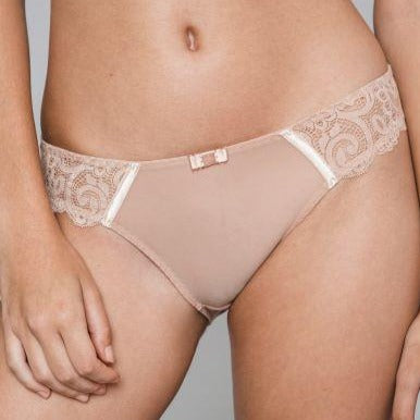 MAISON LEJABY GABY CULOTTE BLANC FALBALAS