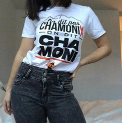 T-shirt Chamonix