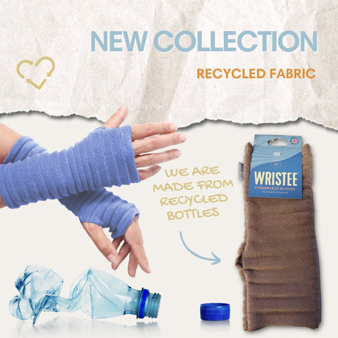 Wristees Recykced Range Made from Plastic Bottles