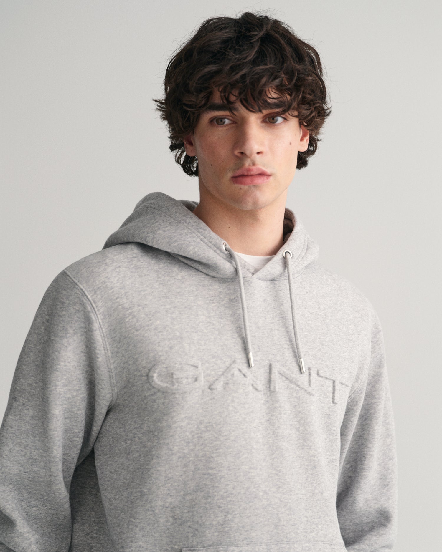 Embossed Hoodie