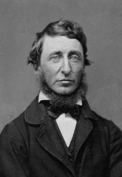 Henry Thoreau wore a Neck Beard Style