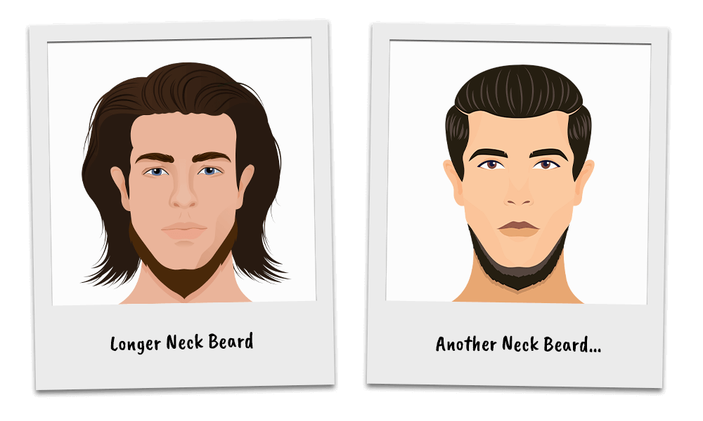 Variations of the Neck Beard Style