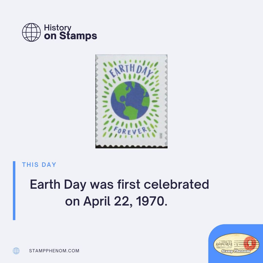 This Day: Earth Day was first celebrated on April 22, 1970