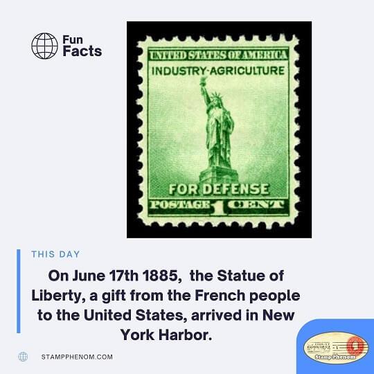 This Day on June 17, 1885
