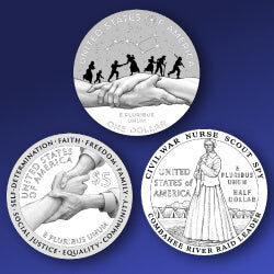 United States Mint Harriet Tubman Bicentennial Commemorative Coins