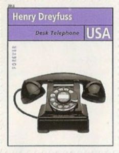 United States of America 2011 Henry Dreyfuss: Desk Telephone stamp